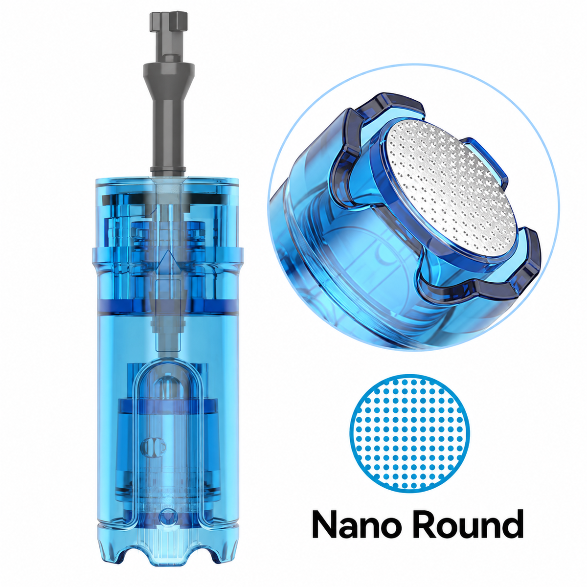 Nano Round Ersatzkartusche für Dr. Pen M9 und M8 Max mit runder Kontaktspitze