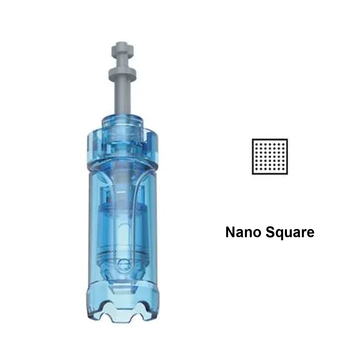 Nano Square Ersatzkartusche für Dr. Pen A11, M8s, A9 und A8S mit quadratischem Spitzenmusterdiagramm