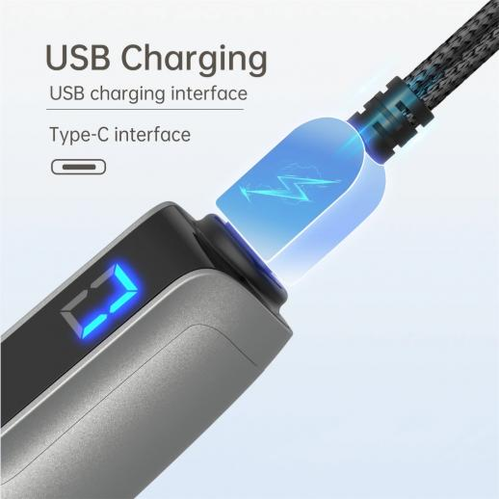 Dr. Pen M8s USB-Typ-C-Ladeanschluss oben am Handstück abgebildet